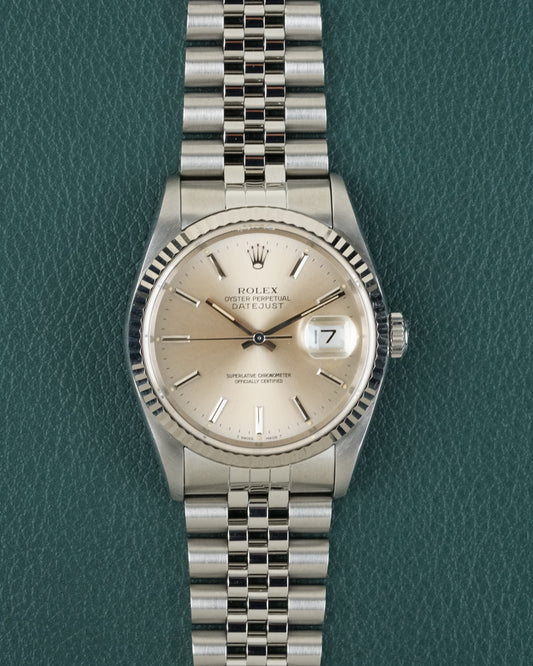 Rolex Datejust 16234 "Silver Dial" Watch only