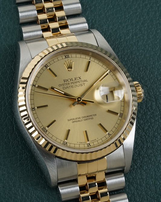Rolex Datejust 16233 "Champagne" Dial