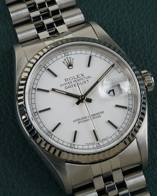Rolex Datejust 16234 "White Dial"