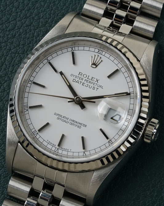 Rolex Datejust 16234 "White Dial"