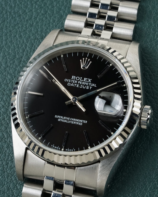 Rolex Datejust 16234 "Black Dial"