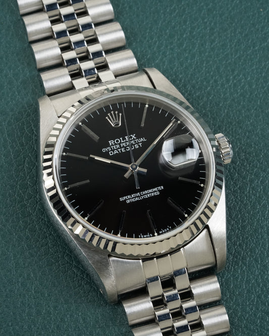 Rolex Datejust 16234 "Black Dial"