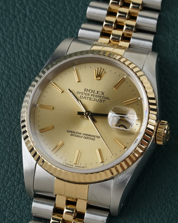 Rolex Datejust 16233 "Champagne" Dial