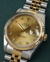 Rolex Datejust 16233 "Champagne Diamond" Dial