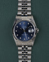 Rolex Datejust 16234 Blue Diamond Dial 1993