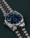 Rolex Datejust 16234 Blue Diamond Dial 1993